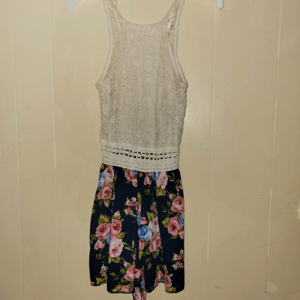 Small floral romper